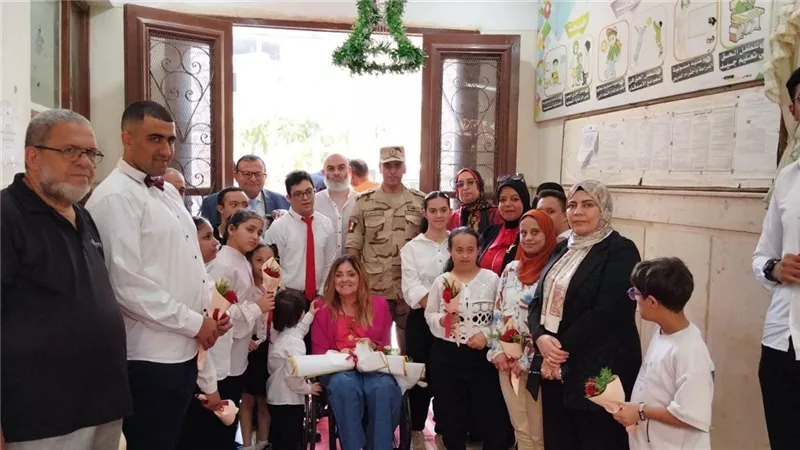 جولة بمركز رحمة لتعزيز خدمات الأشخاص ذوي الإعاقة بدمياط