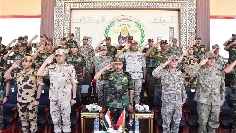 ختام فعاليات التدريب المصري التركي المشترك 