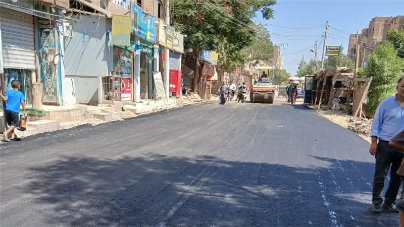 محافظ الجيزة: بدء أعمال تطوير وتوسعة ورصف طريق أبو صير - الحوامدية 