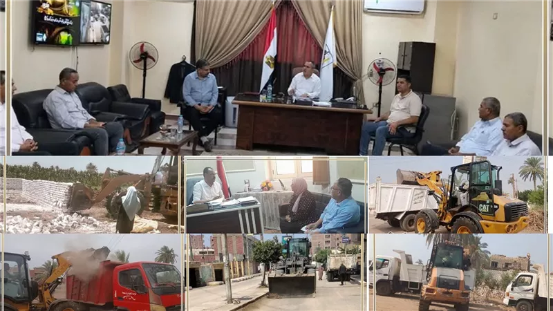 متابعة مكثفة لملفات التصالح والمتغيرات المكانية بقرى ومراكز بني سويف