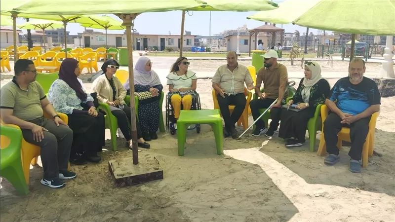 إيمان كريم: «القومي لذوى الإعاقة» سيتعاون مع جهاز دمياط الجديدة لرفع وعي العاملين بإدارة الشاطئ