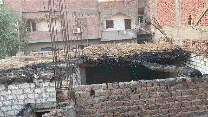 انتداب خبراء المعمل الجنائي لكشف أسباب حريق حظيرة مواشي في أبنوب