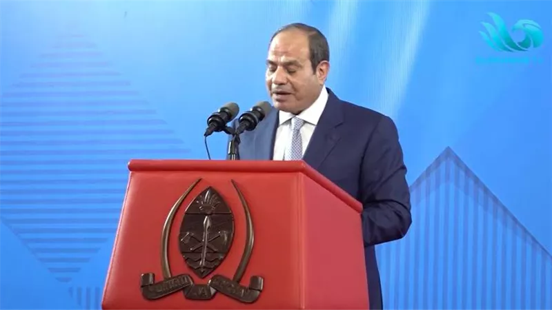 السيسي يشارك في ختام اجتماع رجال الأعمال المصريين والتنزانين بدار السلام