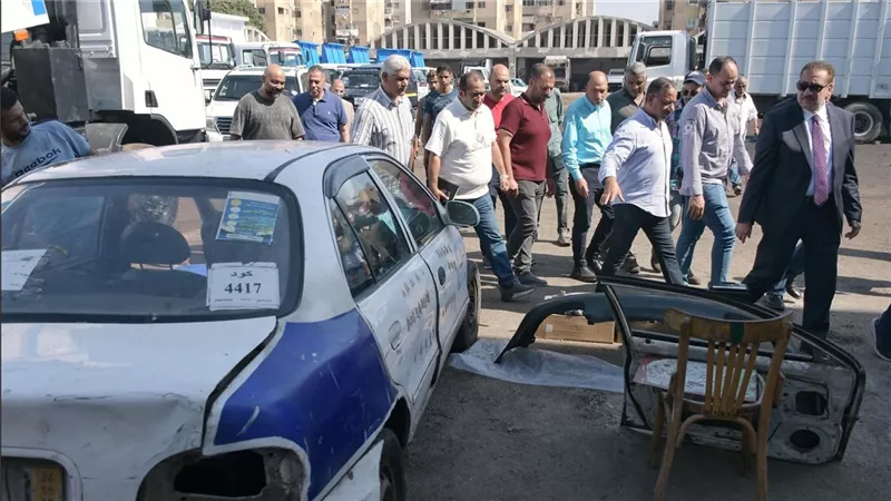 الانتهاء من المرحلة الأولى من العمرات الجسيمة لـ18 سيارة ومعدة بجراج بورسعيد 
