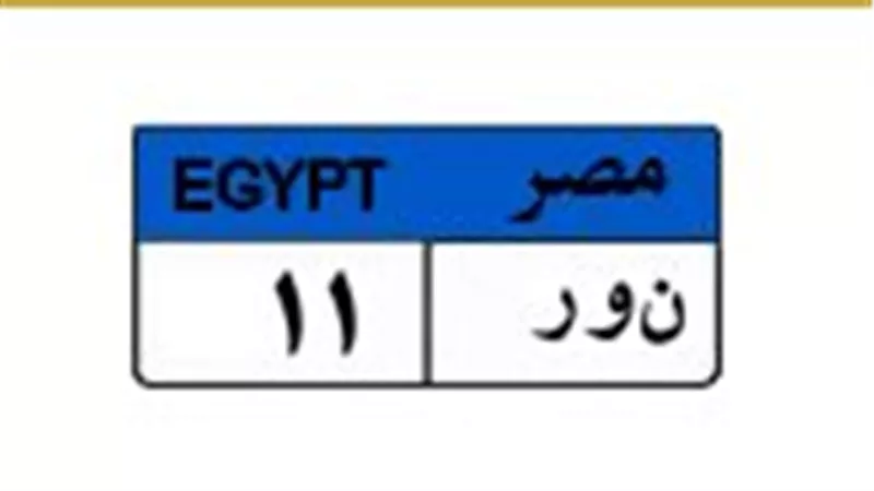 600 ألف جنيه آخر سعر للوحة «ن و ر 11».. والحسم 19 يوليو