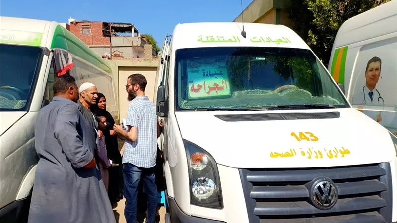 ضمن حياة كريمة .. قافلة عرب درويش تخدم  ٢٣٠٠ مريض بالشرقية