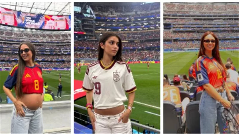 من الظل إلى أضواء المونديال: زوجات نجوم المنتخب الإسباني يتألقن خارج المدرجات