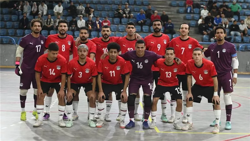 معسكر تدريبي لمنتخب مصر لكرة الصالات باستاد القاهرة