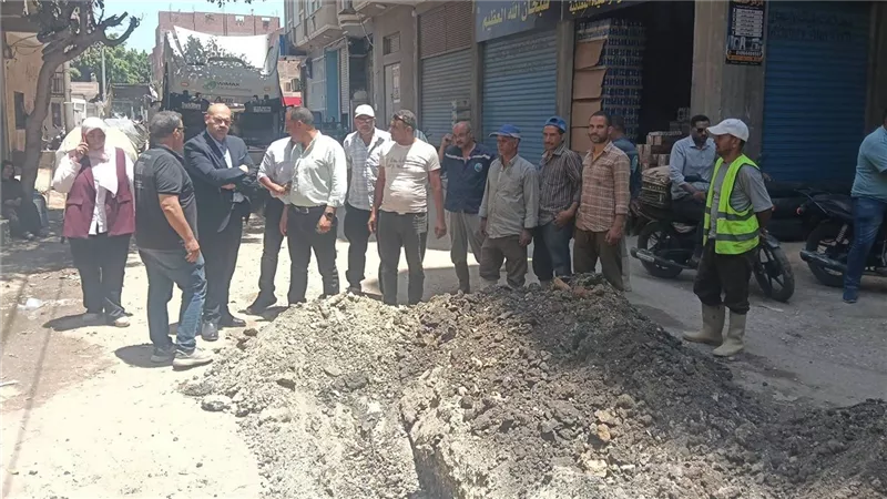«خلال 72 ساعة».. نائب محافظ الجيزة يوجه بإنهاء خط صرف برك الخيام بمركز كرداسة