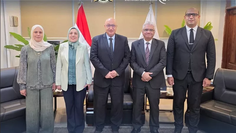 جامعة بنها تطلق الكورس المكثف للتسويق للتنمية مهارات الطلاب 