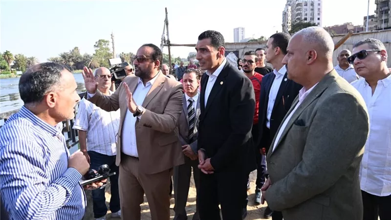 جوهر نبيل يتفقد أعمال تطوير نادى الصحفيين.. ويؤكد دعم استكمال المشروعات