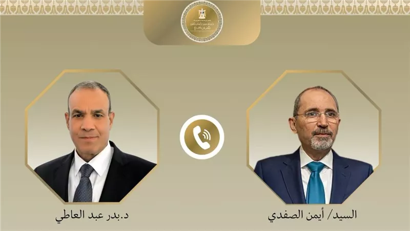  وزير الخارجية يبحث مع نظيره الأردني التطورات الإقليمية وجهود خفض التصعيد