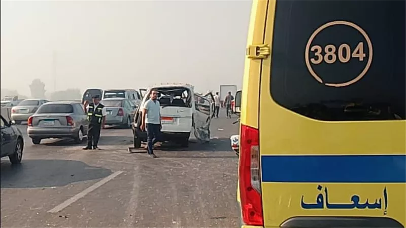 مصدر بالصحة بالقليوبية: توزيع مصابى حادث طريق شبرا بنها على مستشفي قليوب وبنها