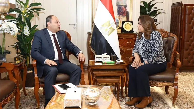منال عوض تتابع مع رئيس هيئة تنمية الصعيد المشروعات التنموية الجارية