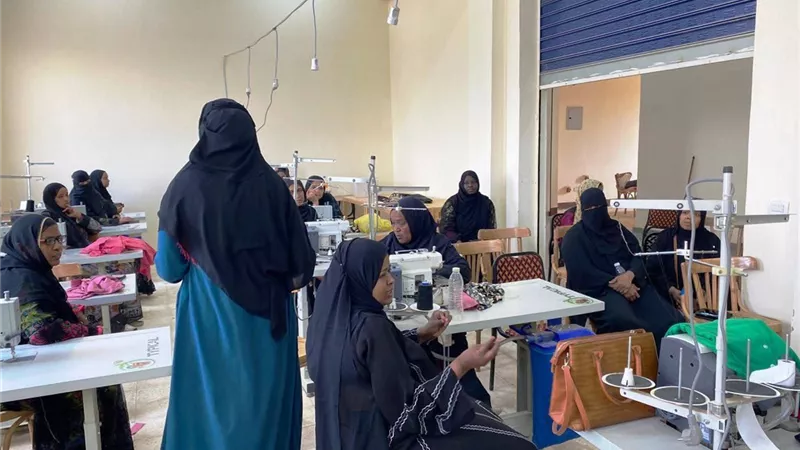 متابعة منظومة تشغيل مجمع الصناعات الحرفية ببلانة بنصر النوبة لتعزيز التنمية 