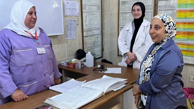 وكيل وزارة الصحة تتفقد وحدة طب اسرة الشهيد خيرى لمتابعة مستوى الخدمات الطبية