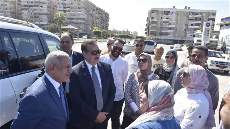 ممشى وكورنيش حضاري جديد باتجاه الملاحات بطول 6 كم وإنشاء جزيرة وسطى ببورفؤاد