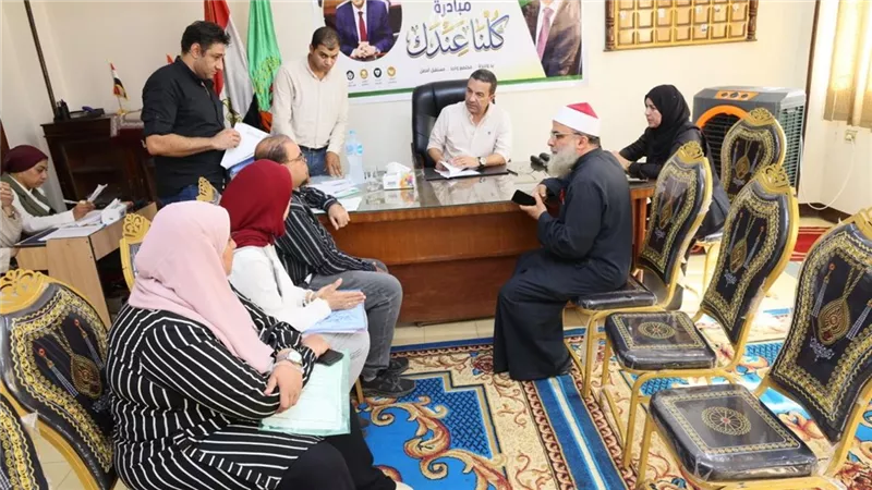 محافظ المنوفية.. لمدة  10 ساعات من العمل الميداني مبادرة 