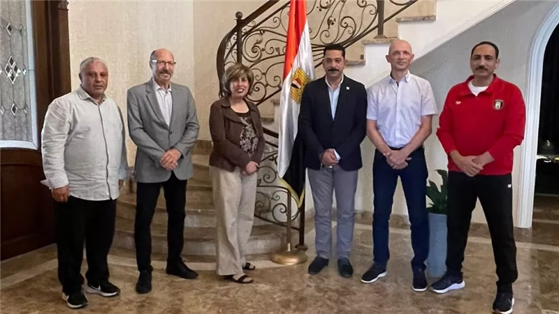 بعثة منتخب الكاراتيه تشيد بدعم القيادة السياسية وتثمن حفاوة الاستقبال بأرمانيا