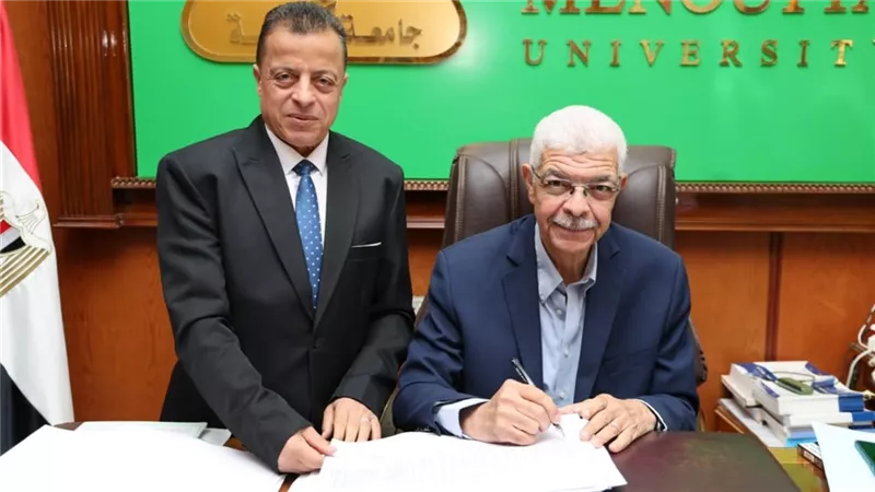 رئيس جامعة المنوفية يعتمد نتيجة بكالوريوس كلية التجارة بنسبة نجاح 88%