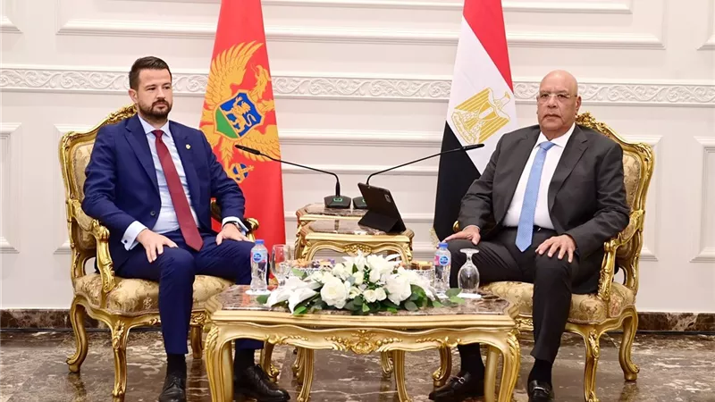 المستشار هشام بدوي رئيس مجلس النواب يلتقي رئيس جمهورية الجبل الأسود