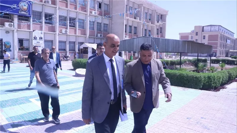 الأعلى للجامعات يتابع اختبارات القدرات بكلية علوم الرياضة بقنا