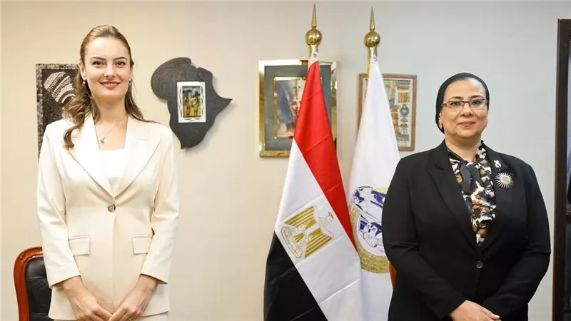 المستشارة أمل عمار تستقبل قرينة رئيس مونتينيجرو لتعزيز تمكين المرأة
