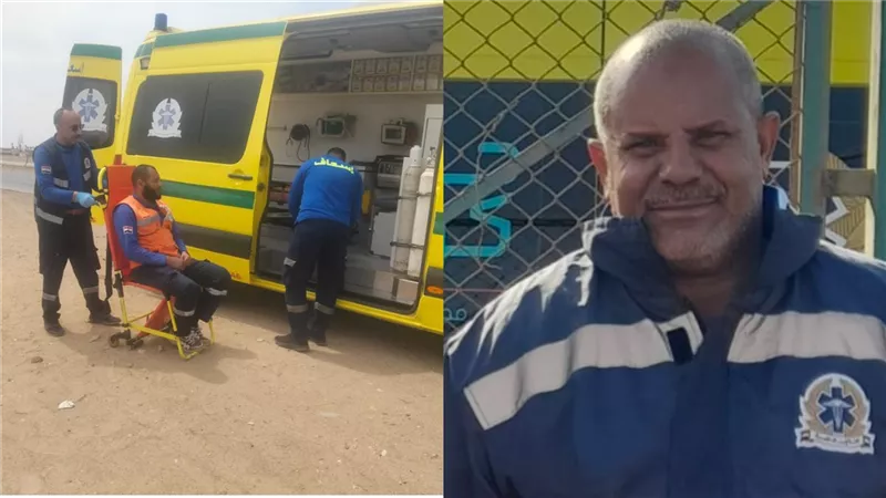 امانة ولاد بنى سويف.. رجال الإسعاف ردوا 130 الف جنيه لمصاب بحادث |تفاصيل 