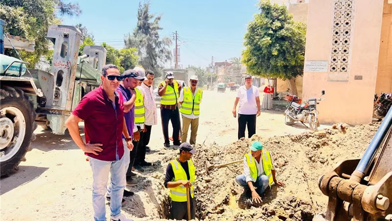شركة مياه البحيرة تكثف جولاتها الميدانية لحل أزمة ضعف الضغوط