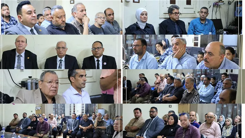 تأبين وذكرى الوفاء لطبيبتان بنى سويف بحضور النقيب العام للأطباء البيطريين |صور