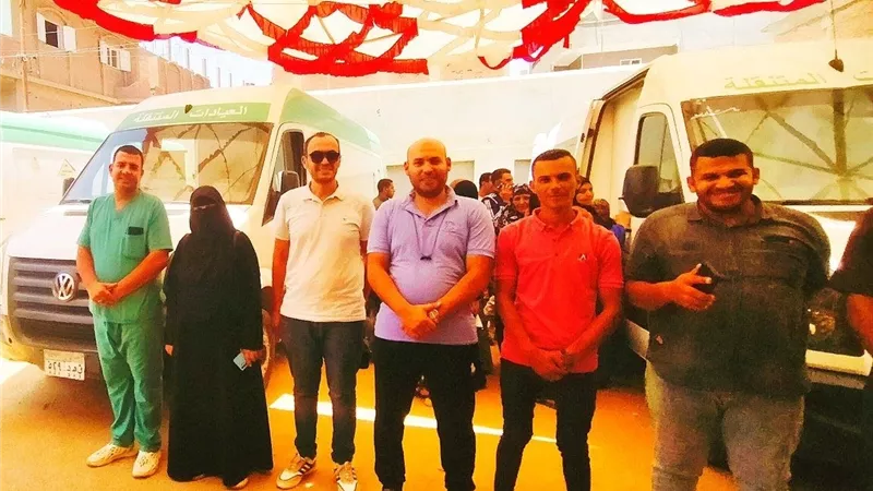 ضمن «حياة كريمة».. قافلة شبرا النخلة بالشرقية تقدم الخدمة لأكثر من 2100 مريض