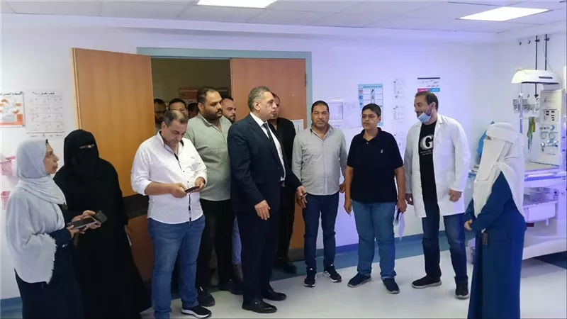 عقب انتقاد نائب الشيوخ.. وكيل صحة كفر الشيخ يفاجئ مستشفى برج البرلس | صور