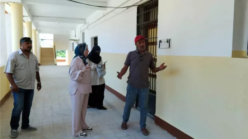 تجهيزات مكثفة بالسويس لاستقبال العام الجديد ومتابعة تطوير المدارس