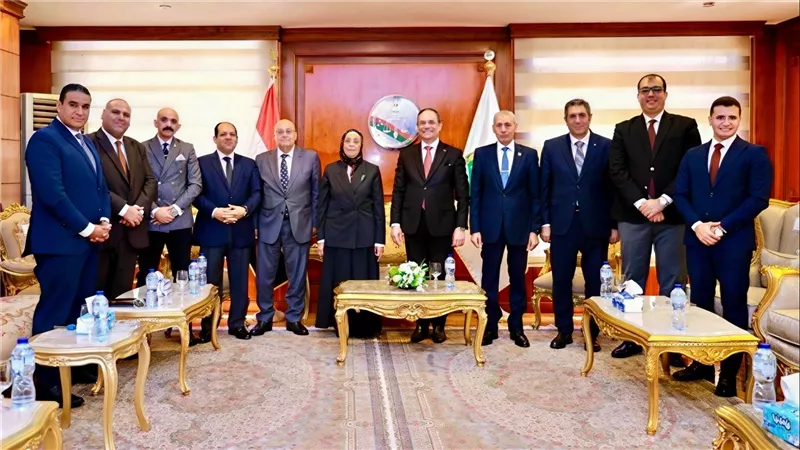 رئيسة النيابة الإدارية تستقبل وفد نادي قضاة مصر لتهنئتها بتولي رئاسة الهيئة