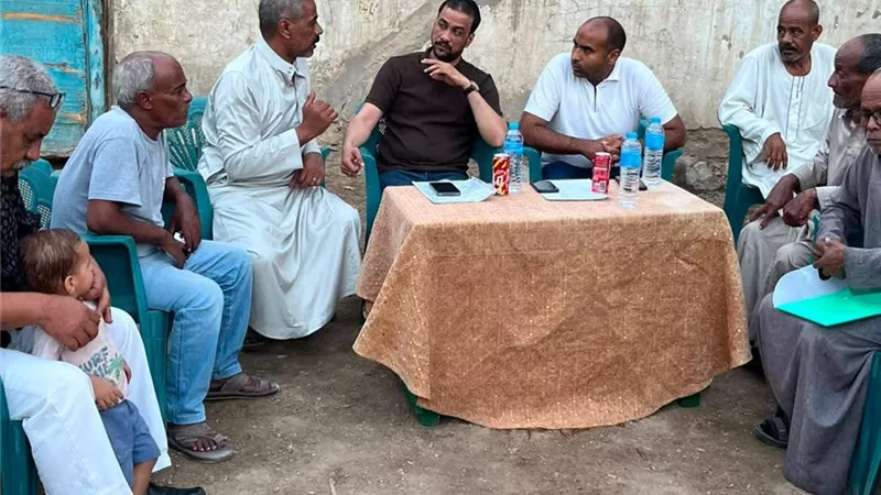 الكرماوي يستمع لمطالب أهالي الأتكة.. وتحرك برلماني لبحث تقنين الأوضاع 