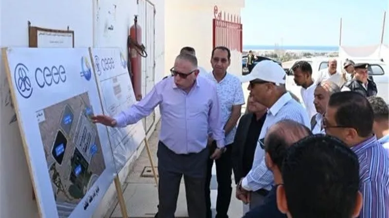 بتكلفة 408 ملايين جنيه.. محافظ جنوب سيناء يتابع تطوير محطة معالجة صرف دهب