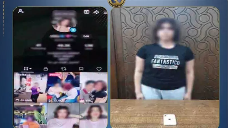 سقوط صانعة محتوى بعد وصلة رقص خادشة للحياء على السوشيال