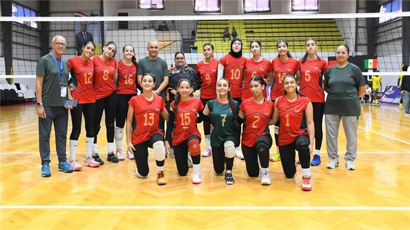 المغرب يفوز على السنغال في افتتاح بطولة أفريقيا للناشئات للكرة الطائرة