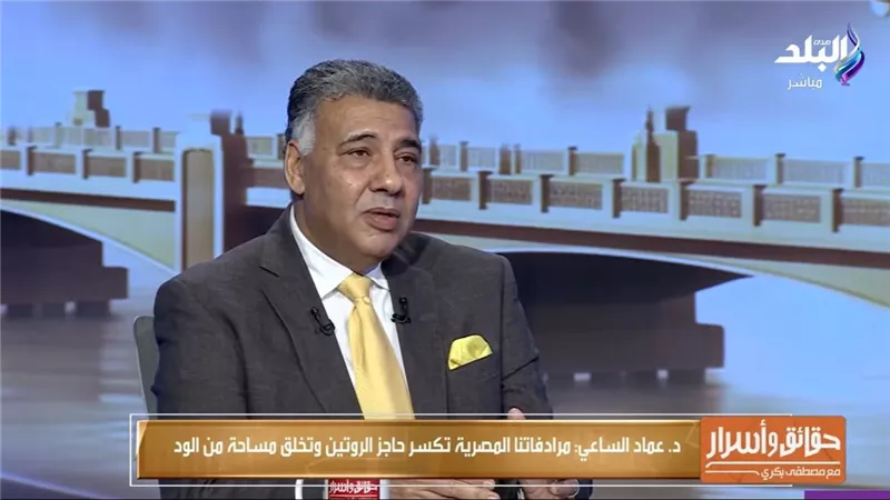 عماد الساعي: نسكن أرض الفراعنة ولسنا فراعنة.. وفك حجر رشيد كشف أسرار الحضارة