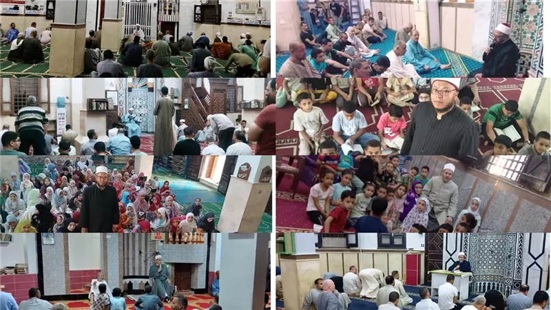 مشاركة كبيرة لأبناء بنى سويف بفعاليات الأوقاف المتنوعة | صور