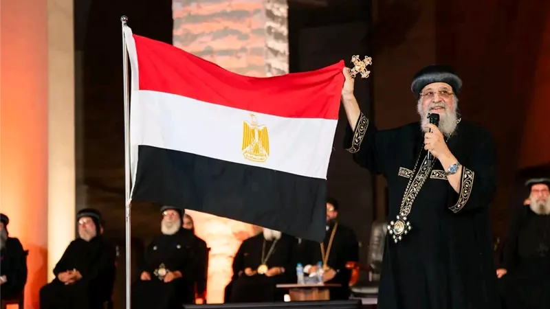 البابا تواضروس: لا تستطيع أن تفرق بين المسلم والمسيحي في مصر 