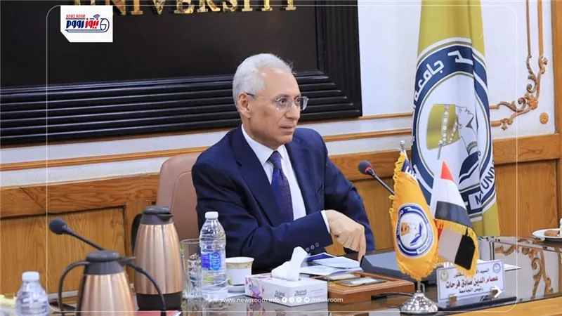 جامعة المنيا تسرع إنجاز مشروعاتها الاستراتيجية استعدادًا لاستضافة أسبوع الشباب