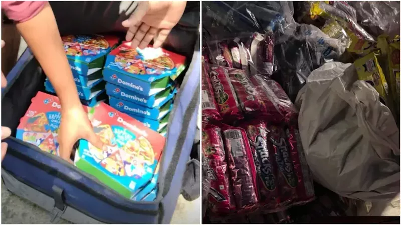رجل هندي يلفت الأنظار بإرسال 150 بيتزا إلى محتجين في نيودلهي