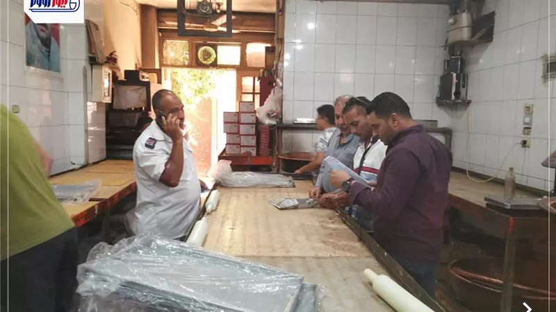حملة بيئية على مصانع الحلويات الجافة بمدينة الفيوم