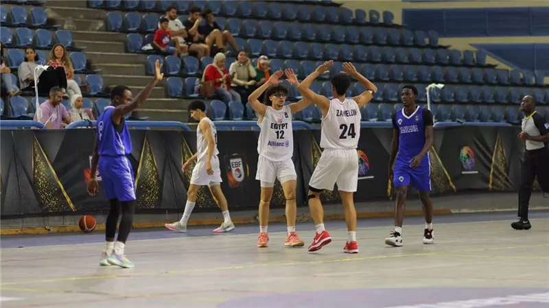 منتخب الناشئين يفوز على تنزانيا في مستهل مشواره بتصفيات الأفروباسكت تحت 18 عام