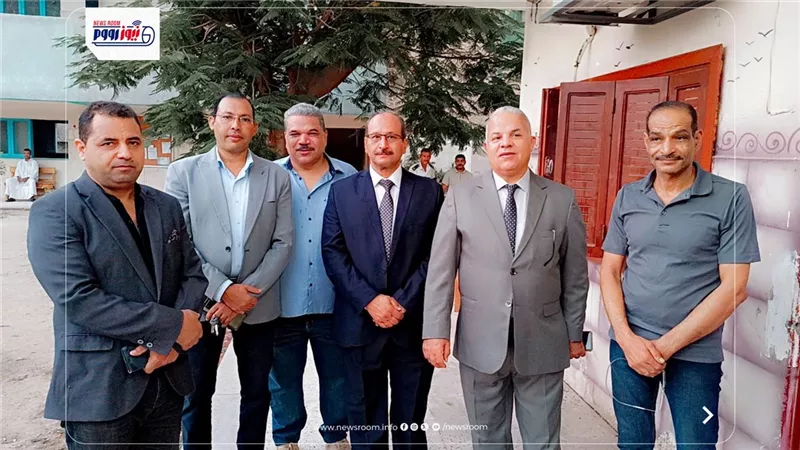 قبيصي يتابع امتحان الدور الثاني لمادة اللغة العربية للشهادة الإعدادية بالفيوم