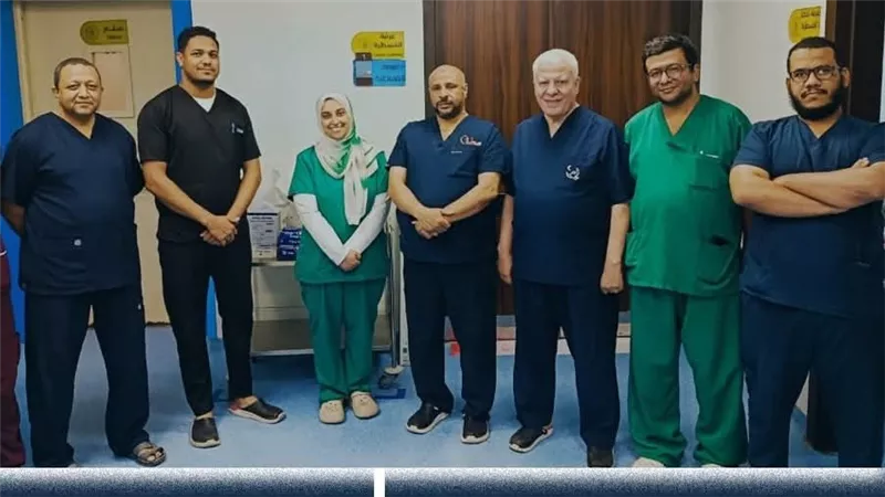 قسم القسطرة القلبية بطيبة التخصصي يجري 10 تدخلات دقيقة لمرضى القلب بالاقصر
