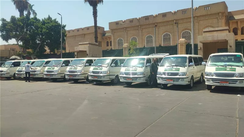  ترخيص ١١٥ سيارة أجرة إضافية لدعم خدمات النقل بمراكز ومدن جنوب محافظة الجيزة