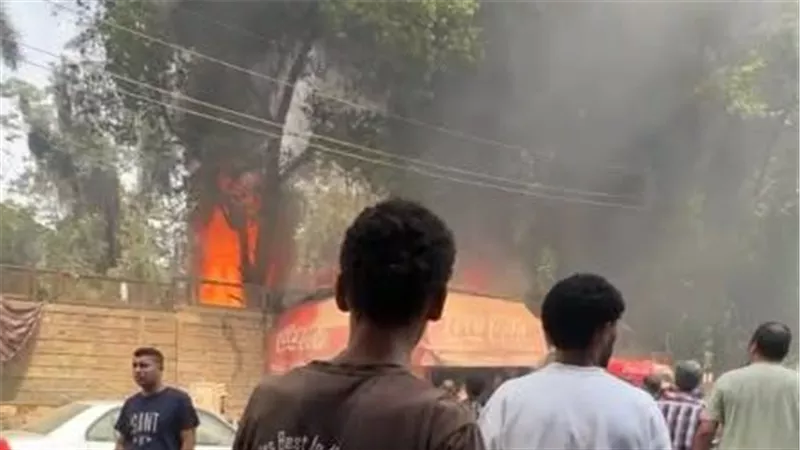 الحماية المدنية بالفيوم تسيطر على حريق بمنزل بكفر عبود