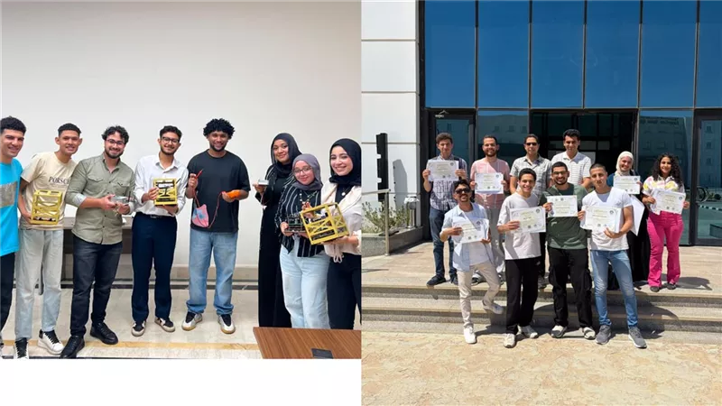 وكالة الفضاء تنظم تدريب لطلاب بنى سويف الأهلية فى تصميم الاقمار الصناعية |صور